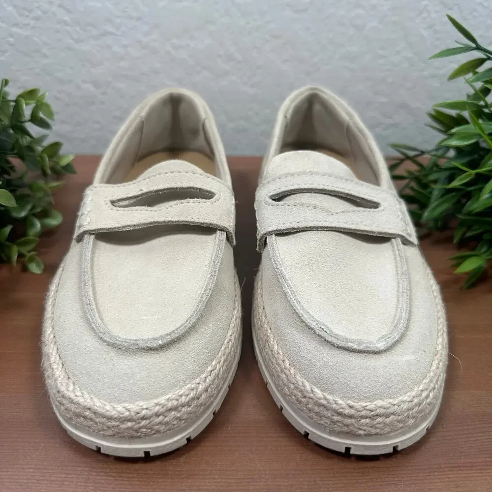 Zara Kids Suede Moccasins Loafers Boys Size 32